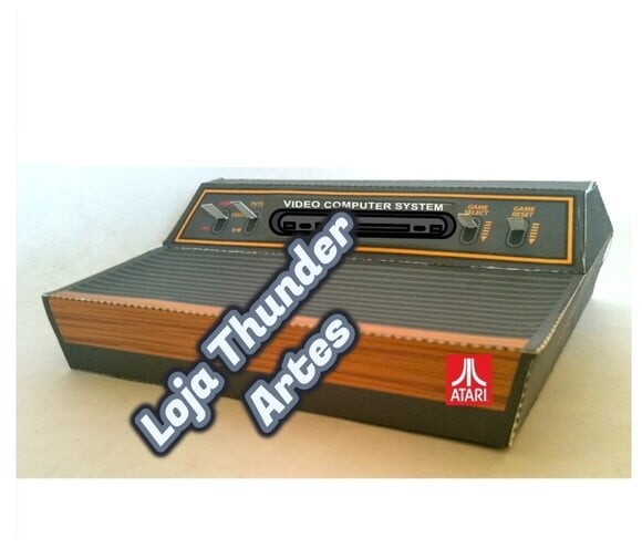 Arquivo Silhouette pdf Video Game Atari 3d