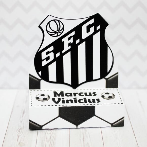 Arquivo Silhouette Porta Bis Duplo Sant,os Futebol