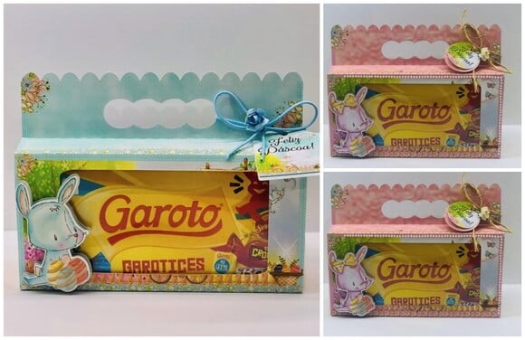 Arquivo Silhouette Porta Caixa Bombom Meninos e Meninas