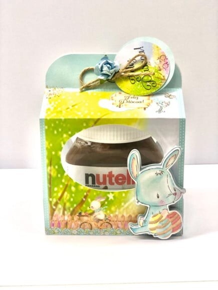 Arquivo Silhouette Porta Nutela 140g Meninas e Meninos