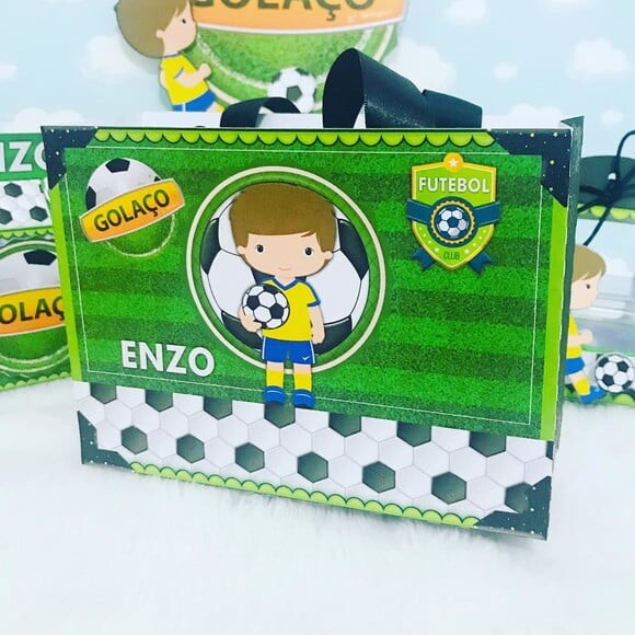 Arquivo Silhouette Sacolinha Futebol Brasil