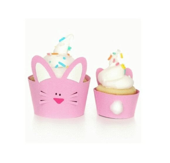 Arquivo Silhouette Saia Forminha Cupcake Páscoa