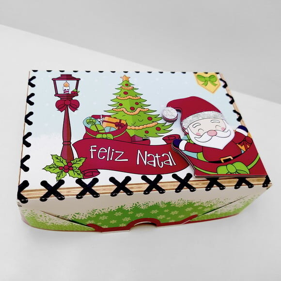 Arquivo Studio Caixa 4 Doces sem Cola Natal