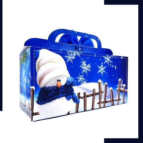 Arquivo Studio Caixa Mini Panetone e Bolinha Natal