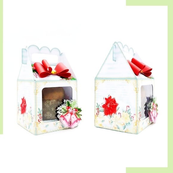 Arquivo Studio Caixa Mini Panetone 80gr Natal