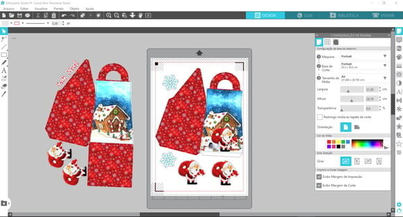 Arquivo Studio Caixa Mini Panotene Facil Natal