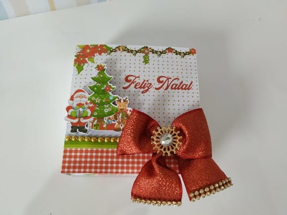 Arquivo Studio Caixa para 3 Batons Natal