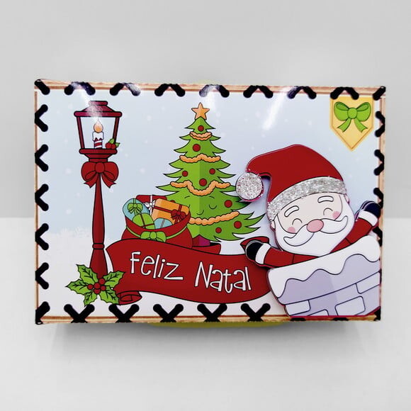 Arquivo Studio Caixa sem Cola 6 Doces Natal
