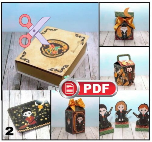 Arquivo (pdf) Kit Harry Potter