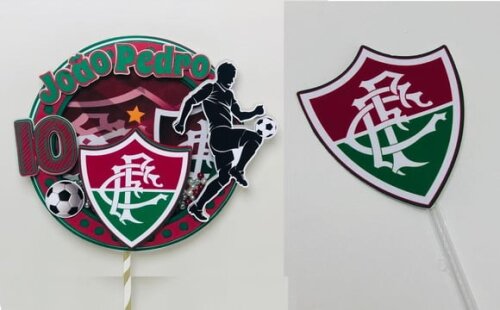 Arquivo Corte Topo Bolo Shaker Docinhos Fluminese Futebol