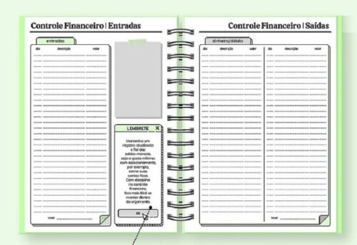 Arquivo de Corte - Miolo Planner Datado 2023 - A5