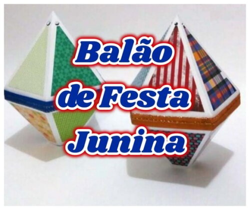 Arquivo de Corte Balão Festa Junina Arquivo São João