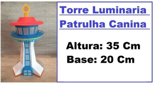 Arquivo de Corte Base de Comando Centro de Mesa Infantil
