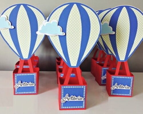 Arquivo de Corte Caixa Balão