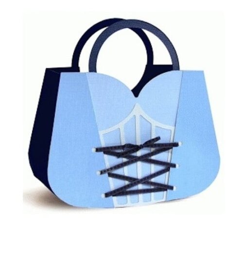 Arquivo de Corte Caixa Bolsa com Alça Lingerie