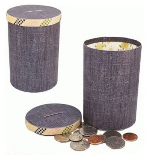Arquivo de Corte Caixa Cofrinho de Papel