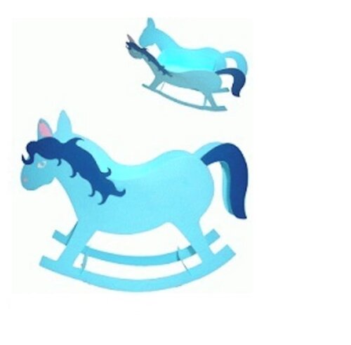 Arquivo de Corte Caixa Doces Cavalinho de Balanço
