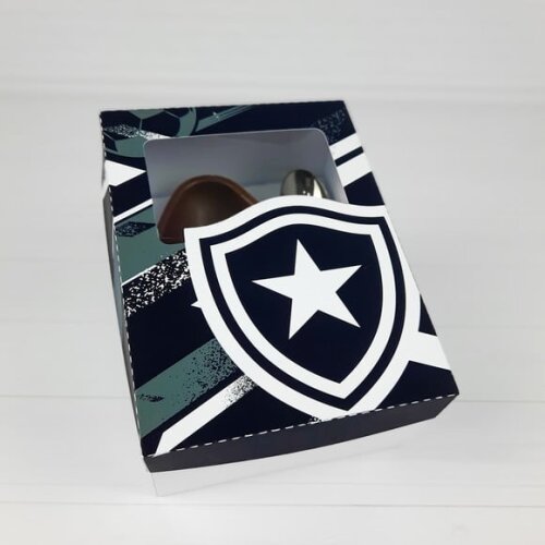 Arquivo de Corte Caixa Ovo de Colher Botafogo Páscoa