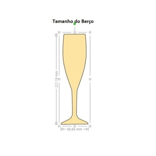 Arquivo de Corte Caixa para 01 Taça