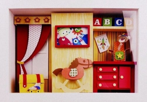 Arquivo de Corte Caixa Quarto Brinquedos