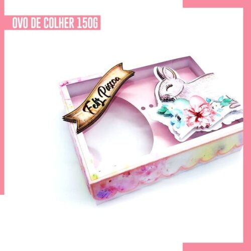 Arquivo de Corte Caixas Ovos de Colher 50g, 150g, 250g, 350g