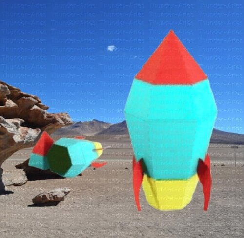 Arquivo de Corte Caixinha Foguete Astronauta