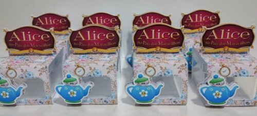 Arquivo de Corte Capa Latinha Alice Pais das Maravilhas