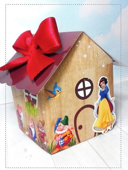 Arquivo de Corte Casinha 7 Anões Branca de Neve