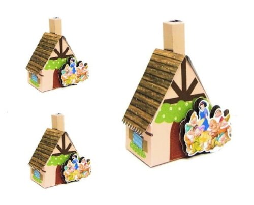 Arquivo de Corte Casa dos Sete Anões Branca de Neve