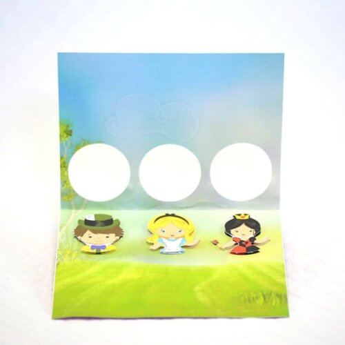 Arquivo de Corte Convite Infantil Alice Cute