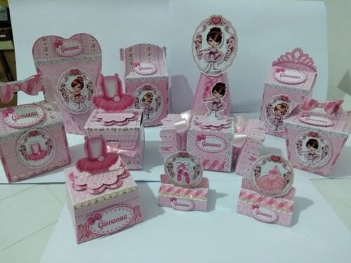 Arquivo de Corte Kit Bailarina Jolie