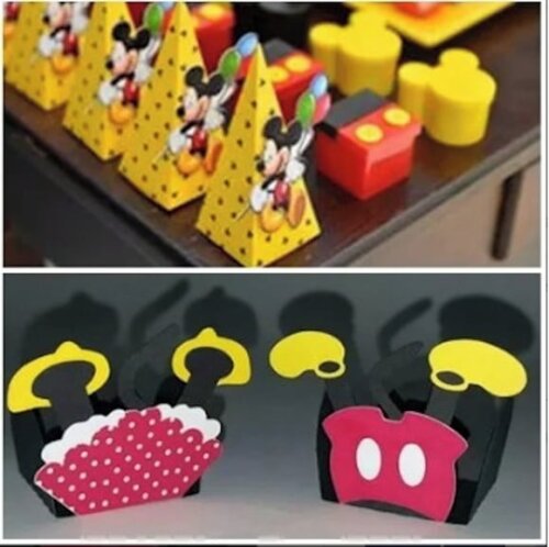 Arquivo de Corte Kit Festa Infantil Mickey Mouse