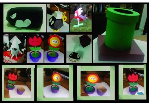 Arquivo de Corte Kit Festa Infantil Super Mário