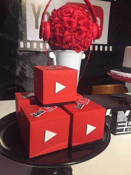 Arquivo de Corte Kit Festa Infantil Youtuber