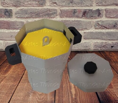 Arquivo de Corte Kit Utensílio para Chá de Cozinha