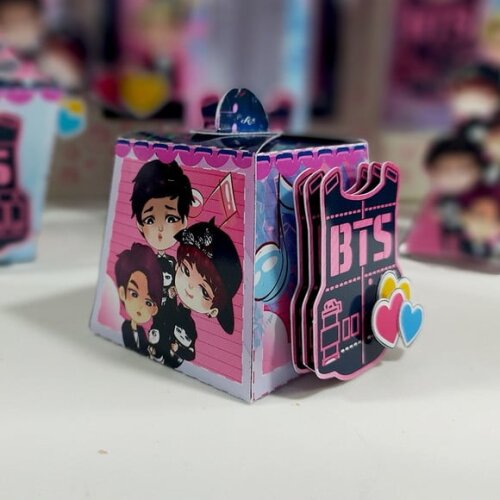 Arquivo de Corte Porta Bombom Bts