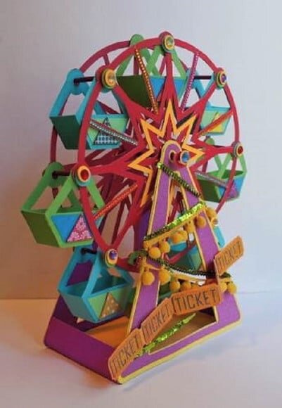 Arquivo de Corte Roda Gigante para A4