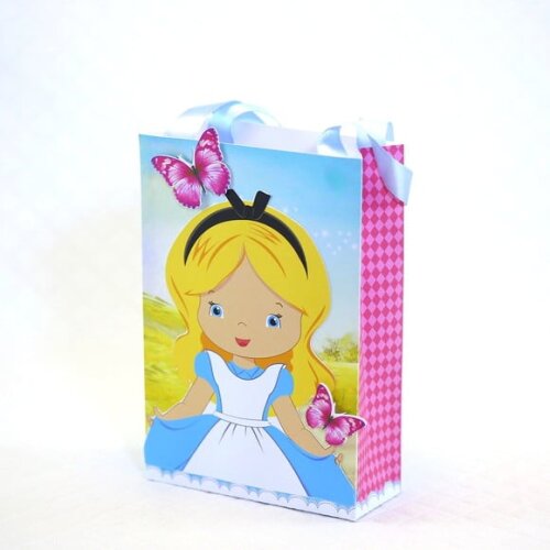 Arquivo de Corte Sacolinha Presentes Alice