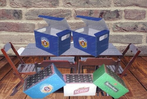 Arquivo de Corte Silhouette Kit Caixas para Doces Engradado