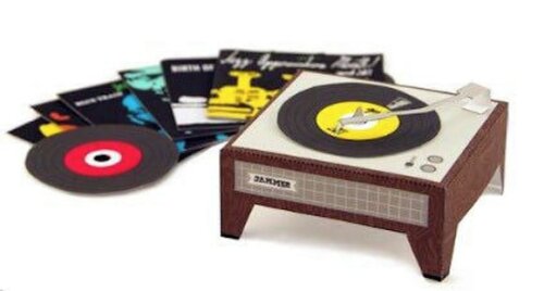 Arquivo de Corte Silhouette Kit Festa Anos 80 Retrô