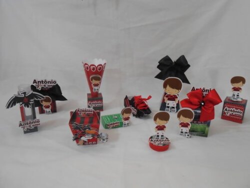 Arquivo de Corte Silhouette Kit Futebol Flamengo