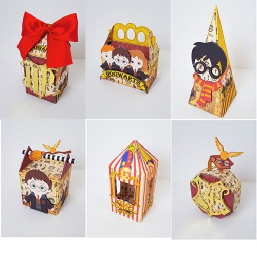 Arquivo de Corte Silhouette Kit Harry Potter