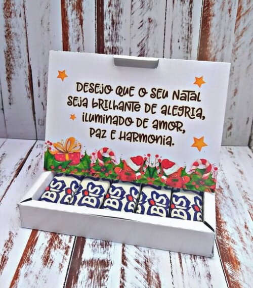 Arquivo para Corte Caixa Cartão Bis Natal