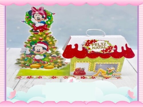 Arquivo para Corte Caixinha Casa Natal Infantil