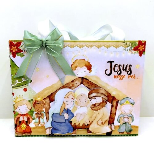 Arquivo para Corte Sacolinha Nacimento de Jesus Natal