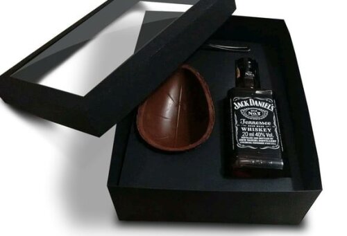 Arquivo pdf Caixa Mini Whisky 20ml, 50ml e 375ml Páscoa
