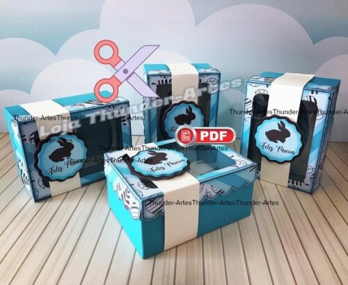 Arquivo pdf Caixa Ovo de Colher Meninos