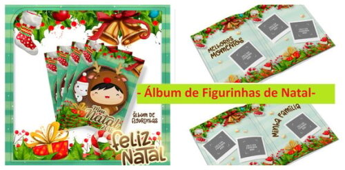 Arquivo Silhouette Álbum de Natal