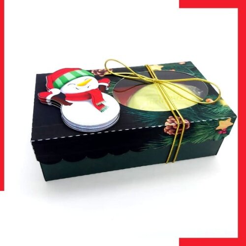 Arquivo Silhouette Caixa 02 Sabonetes Natal
