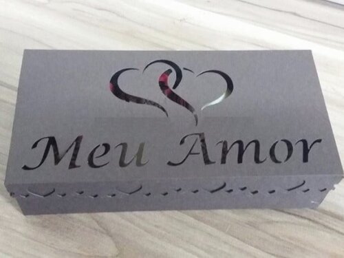 Arquivo Silhouette Caixa 8 Doces Dia dos Namorados